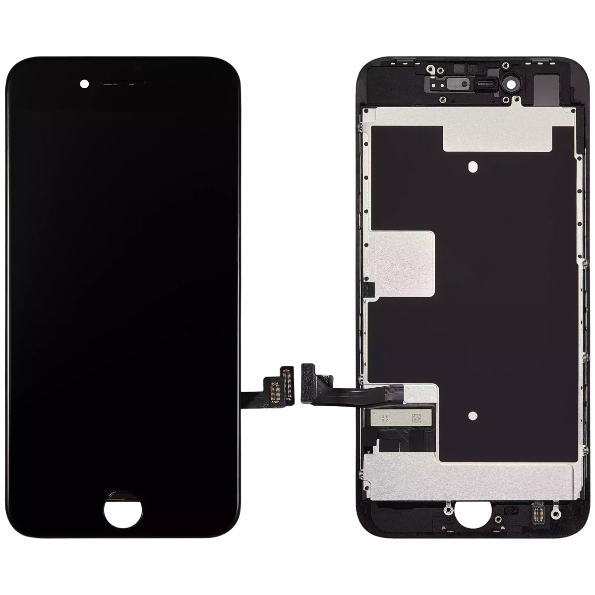 Iphone 8 ile Uyumlu Ekran Dokunmatik A++ Kalite Siyah - Görsel 2