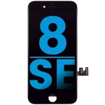 Iphone 8 ile Uyumlu Ekran Dokunmatik A++ Kalite Siyah - Görsel 5