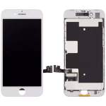 Iphone 8 ile Uyumlu Ekran Dokunmatik Üst Camı Değişmiş Beyaz - Görsel 2