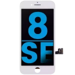 Iphone 8 ile Uyumlu Ekran Dokunmatik Üst Camı Değişmiş Beyaz - Görsel 5