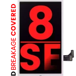 Iphone 8 ile Uyumlu Ekran Dokunmatik Yan Yanayi: A Kalite İncell Beyaz