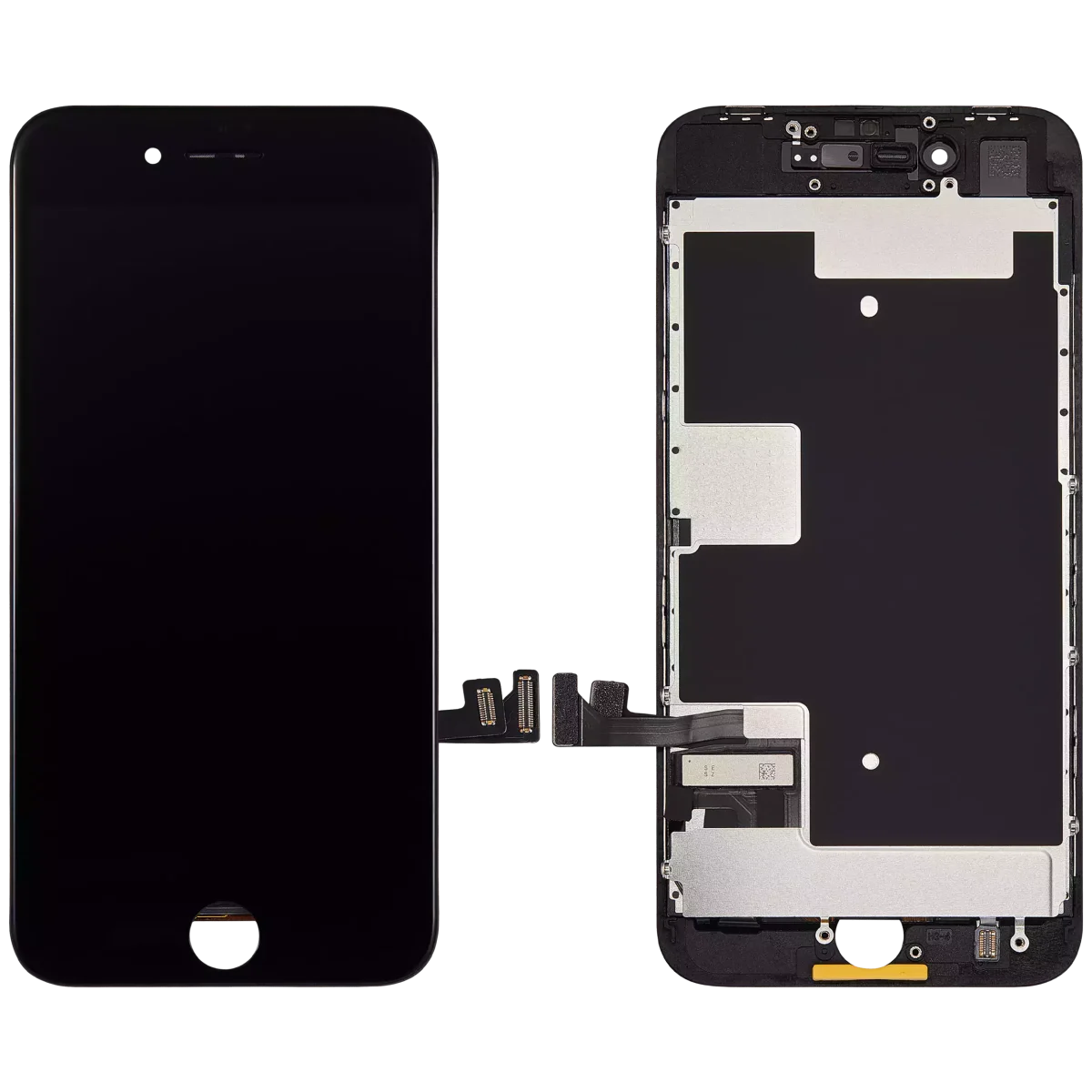 Iphone 8 ile Uyumlu Ekran Dokunmatik Yan Yanayi: A Kalite İncell Siyah - Görsel 2