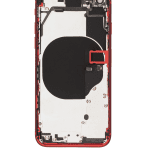 Iphone 8 ile Uyumlu Kasa Bileşenler Önceden Takılmış Kırmızı ile Uyumlu Kasa
