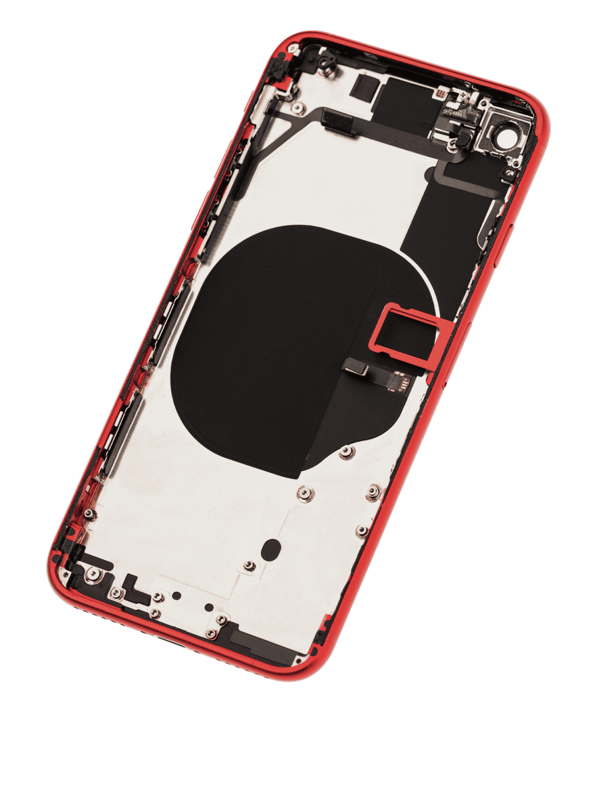 Iphone 8 ile Uyumlu Kasa Bileşenler Önceden Takılmış Kırmızı ile Uyumlu Kasa - Görsel 4