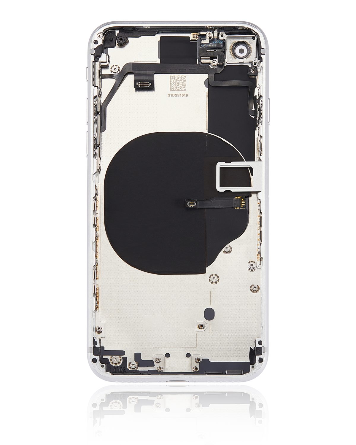 Iphone 8 ile Uyumlu Kasa Bileşenler Önceden Takılmış ile Uyumlu Kasa Gümüş - Görsel 2