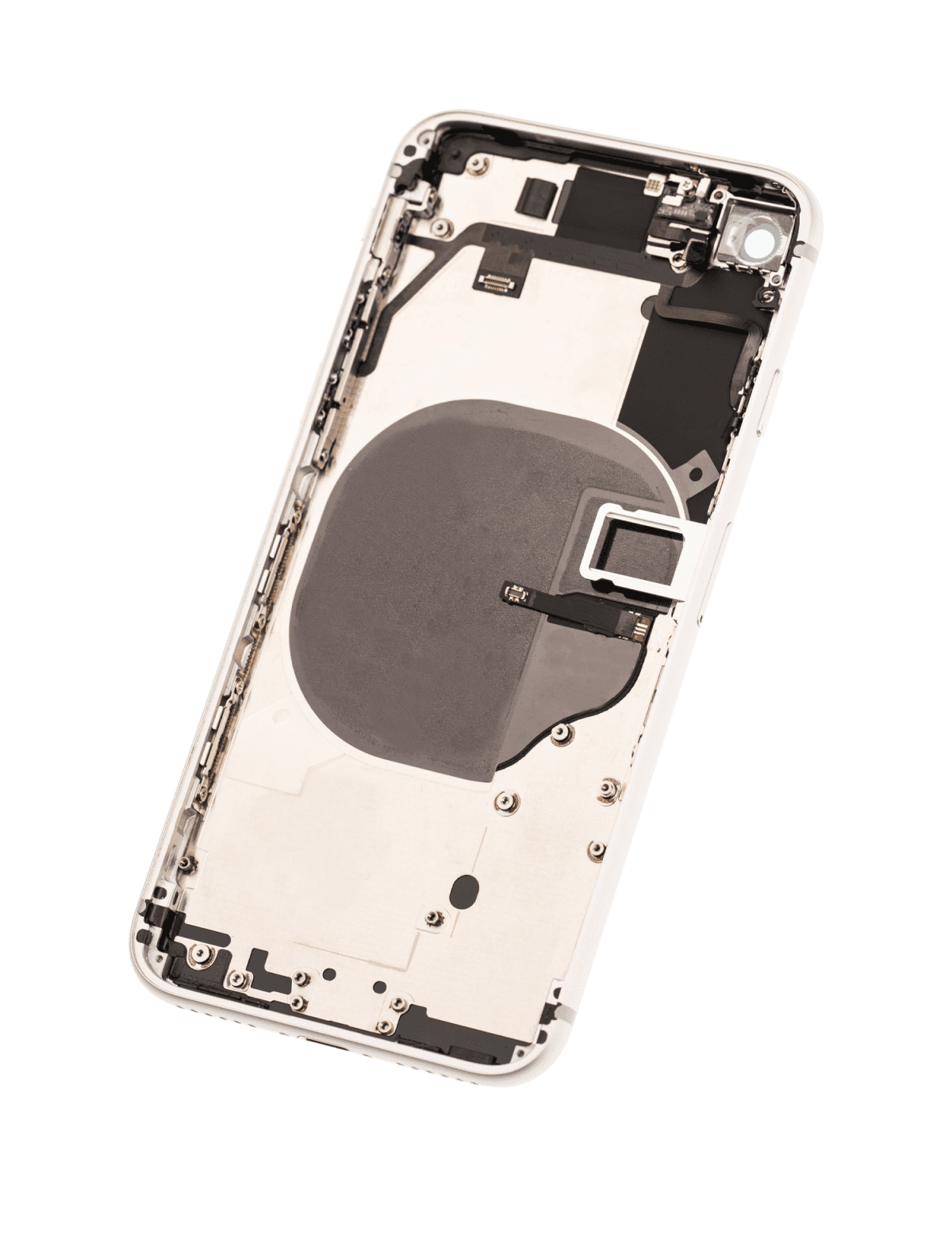Iphone 8 ile Uyumlu Kasa Bileşenler Önceden Takılmış ile Uyumlu Kasa  Gümüş - Görsel 4