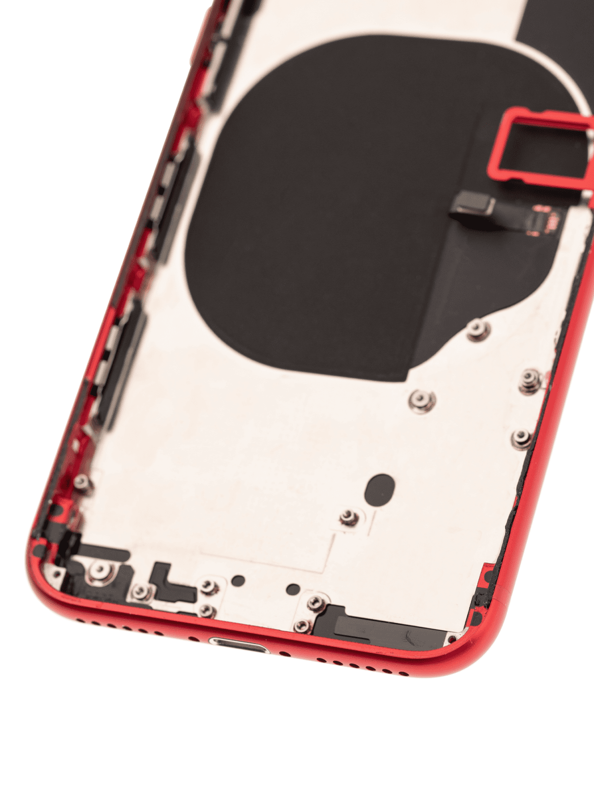 Iphone 8 ile Uyumlu Kasa Bileşenler Önceden Takılmış ile Uyumlu Kasa  Kırmızı - Görsel 5