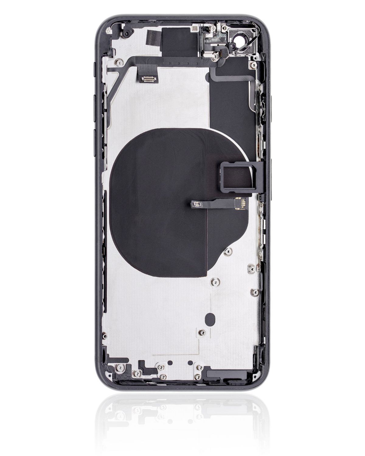 Iphone Se (2020) ile Uyumlu Arka Muhafaza Küçük Bileşenlerle Önceden Takılmış iphone SE 2020 ile Uyumlu Kullanılmış  Çekme: Sınıf A Siyah - Görsel 3