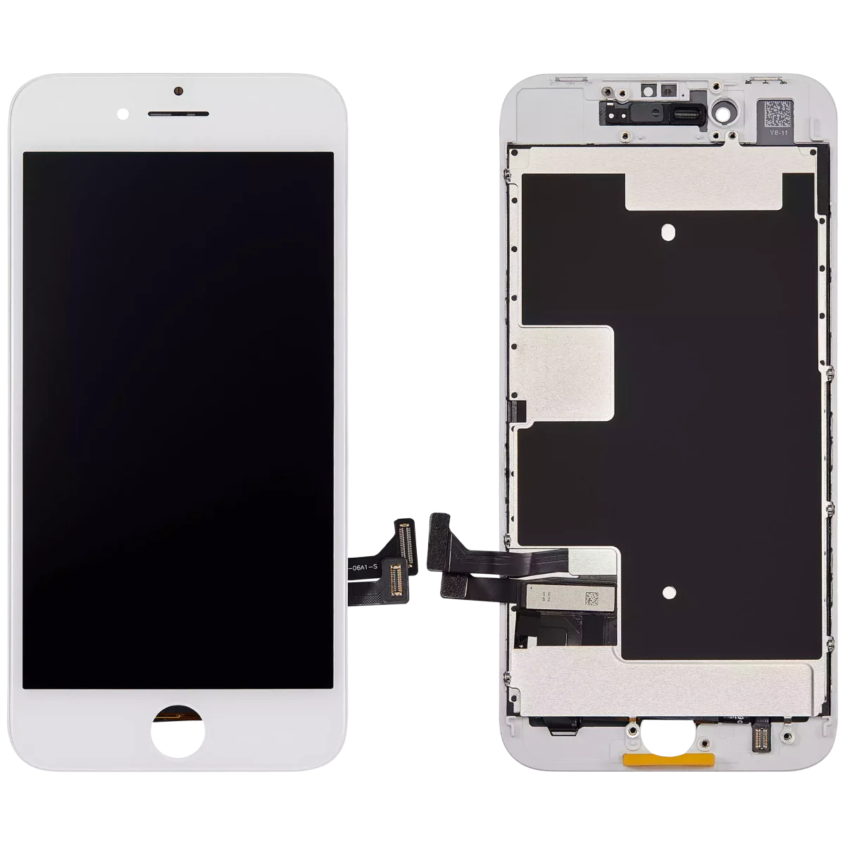Iphone Se (2020) ile Uyumlu Ekran Dokunmatik A++ Kalite Beyaz - Görsel 2