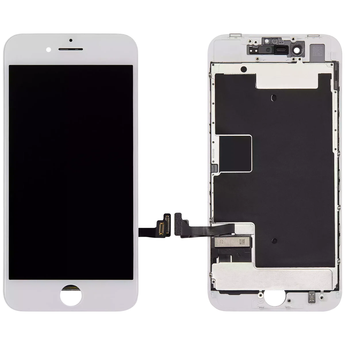 Iphone Se (2020) ile Uyumlu Ekran Dokunmatik Orijinal Beyaz - Görsel 2