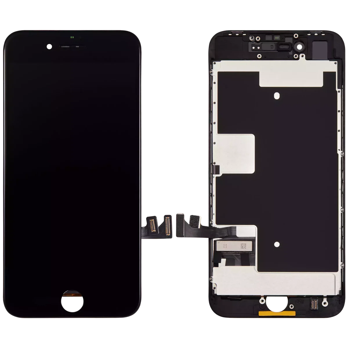 Iphone Se (2020) ile Uyumlu Ekran Dokunmatik Üst Camı Değişmiş Siyah - Görsel 2