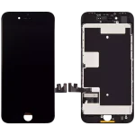 Iphone Se (2020) ile Uyumlu Ekran Dokunmatik Üst Camı Değişmiş Siyah - Görsel 2