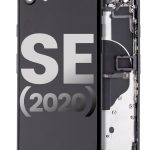 Iphone Se (2020) ile Uyumlu Kasa Bileşenler Önceden Takılmış iphone SE 2020 ile Uyumlu Kasa  Siyah