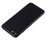 Iphone Se (2020) ile Uyumlu Küçük Bileşenler Önceden Takılmış Arka Muhafaza iphone SE 2020 Logo Yok Plus Siyah ile Uyumlu - Görsel 5