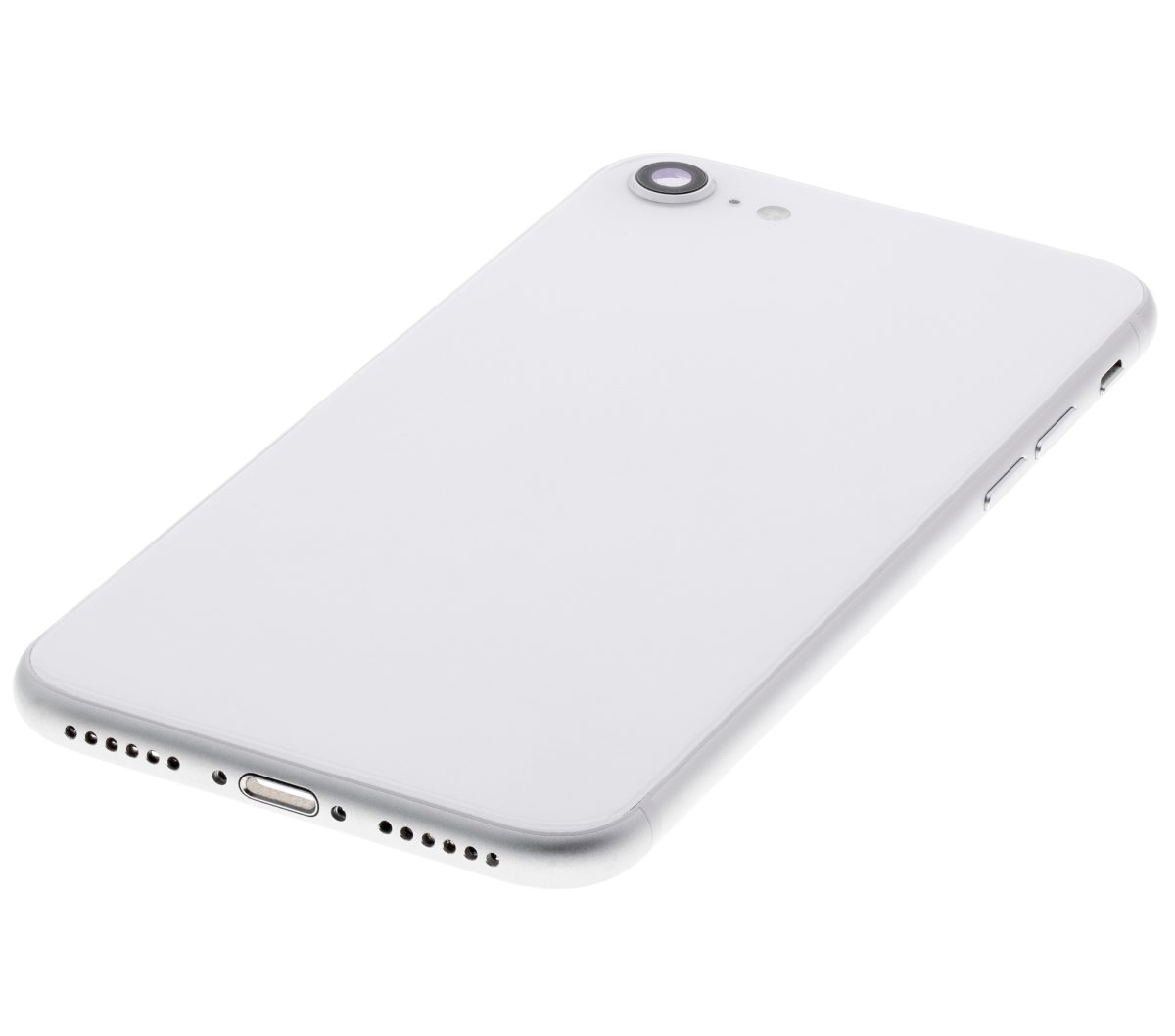 Iphone Se (2020) ile Uyumlu Küçük Bileşenler Önceden Takılmış Arka Muhafaza iphone SE 2020 ile Uyumlu Kullanılmış  Çekme: Sınıf A Beyaz - Görsel 5