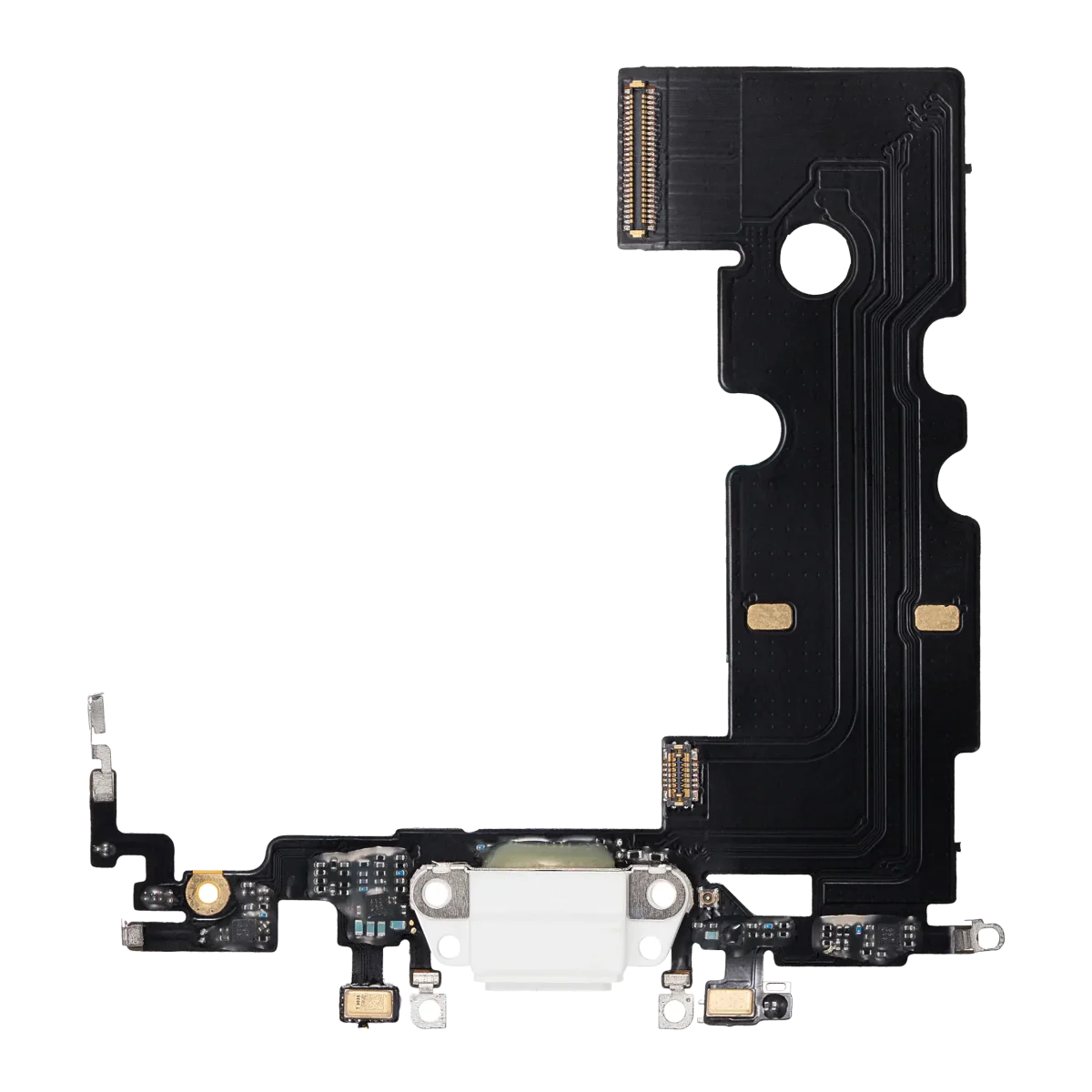 Iphone Se (2020) ile Uyumlu Şarj Portu Esnek Kablosu iphone SE 2020 Aftermarket Plus Beyaz ile Uyumlu