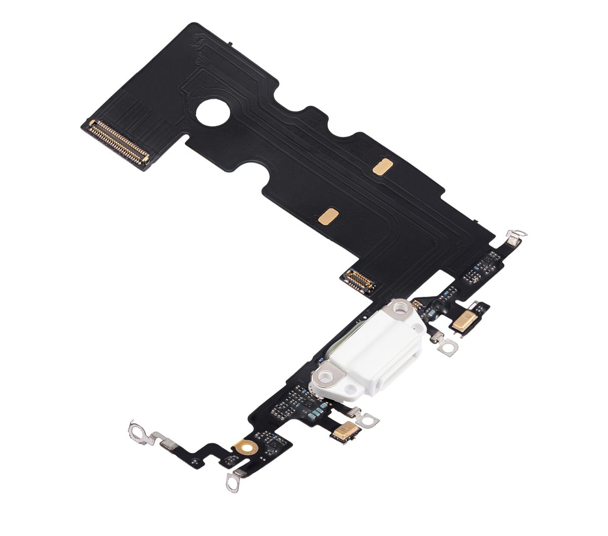 Iphone Se (2020) ile Uyumlu Şarj Portu Esnek Kablosu iphone SE 2020 Aftermarket Plus Beyaz ile Uyumlu - Görsel 4