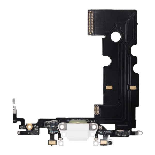 Iphone Se (2020) ile Uyumlu Şarj Portu Esnek Kablosu iphone SE 2020 Aftermarket Plus Beyaz ile Uyumlu