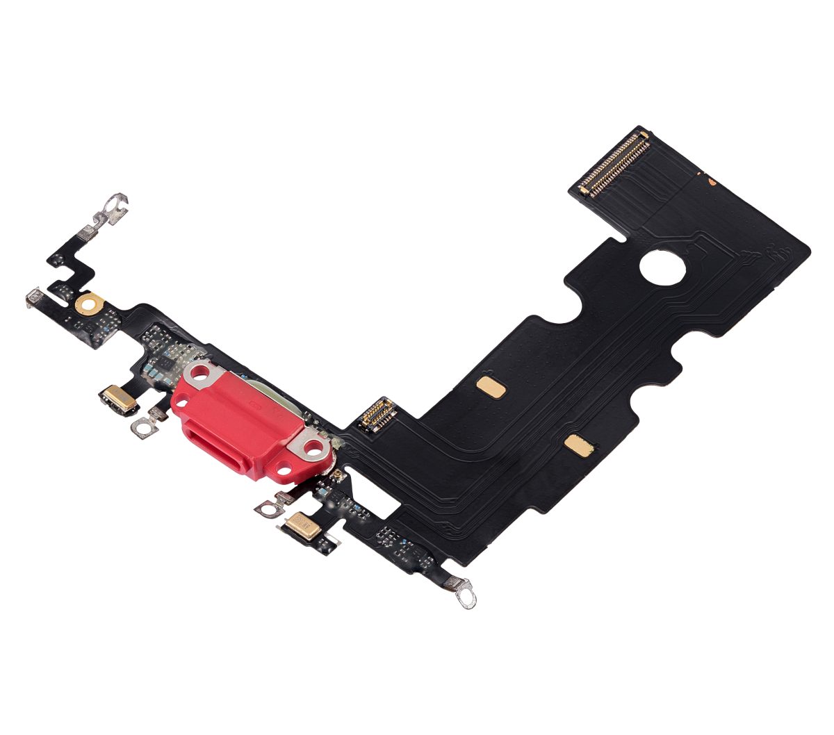 Iphone Se (2020) ile Uyumlu Şarj Portu Esnek Kablosu iphone SE 2020 Aftermarket Plus Kırmızı ile Uyumlu - Görsel 3