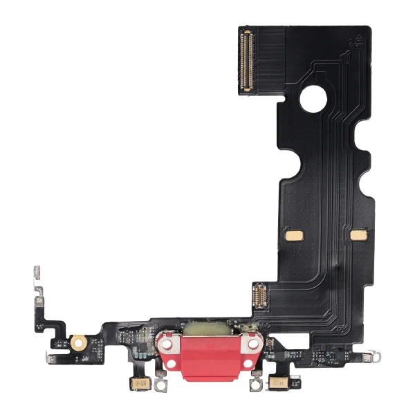 Iphone Se (2020) ile Uyumlu Şarj Portu Esnek Kablosu iphone SE 2020 Aftermarket Plus Kırmızı ile Uyumlu