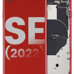 Iphone Se (2022) ile Uyumlu Arka Muhafaza Küçük Bileşenlerle Önceden Takılmış iphone SE 2022 ile Uyumlu Kullanılmış  Çekme: Sınıf A Kırmızı