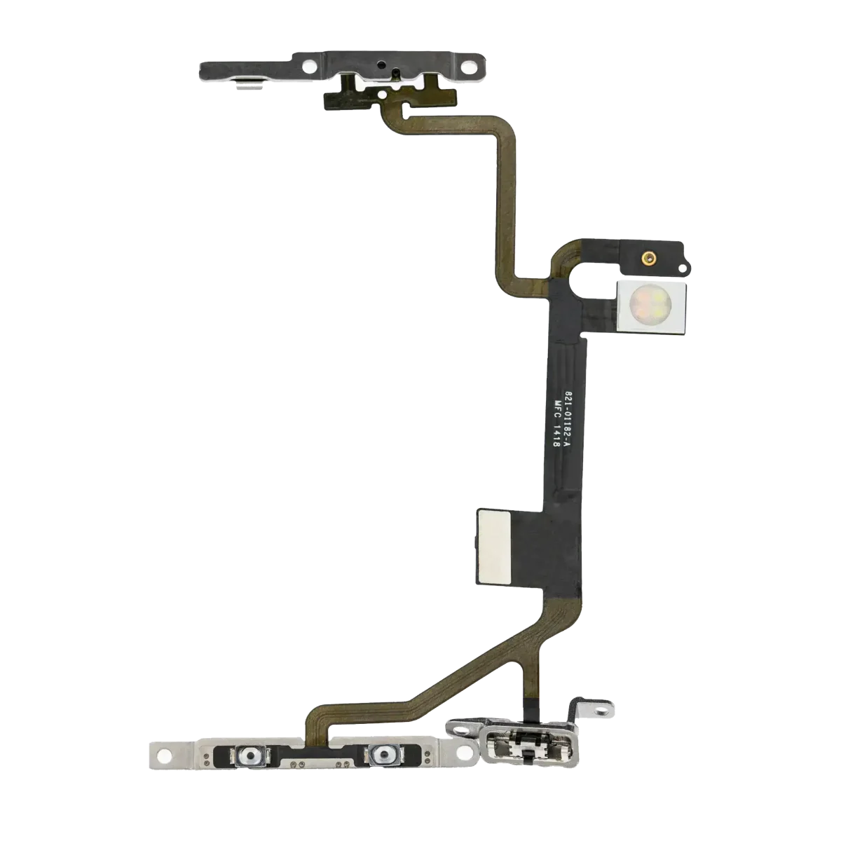 Iphone Se (2022) ile Uyumlu Güç Ve Ses Düğmesi Esnek Kablosu iphone 8 / SE 2020 / SE 2022 ile Uyumlu