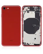 Iphone Se (2022) ile Uyumlu Kasa Bileşenler Önceden Takılmış iphone SE 2022 ile Uyumlu Kasa  Kırmızı - Görsel 2