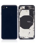 Iphone Se (2022) ile Uyumlu Küçük Bileşenler Önceden Takılmış Arka Muhafaza iphone SE 2022 ile Uyumlu Kullanılmış  Çekme: Sınıf A Gece ​​Yarısı - Görsel 2