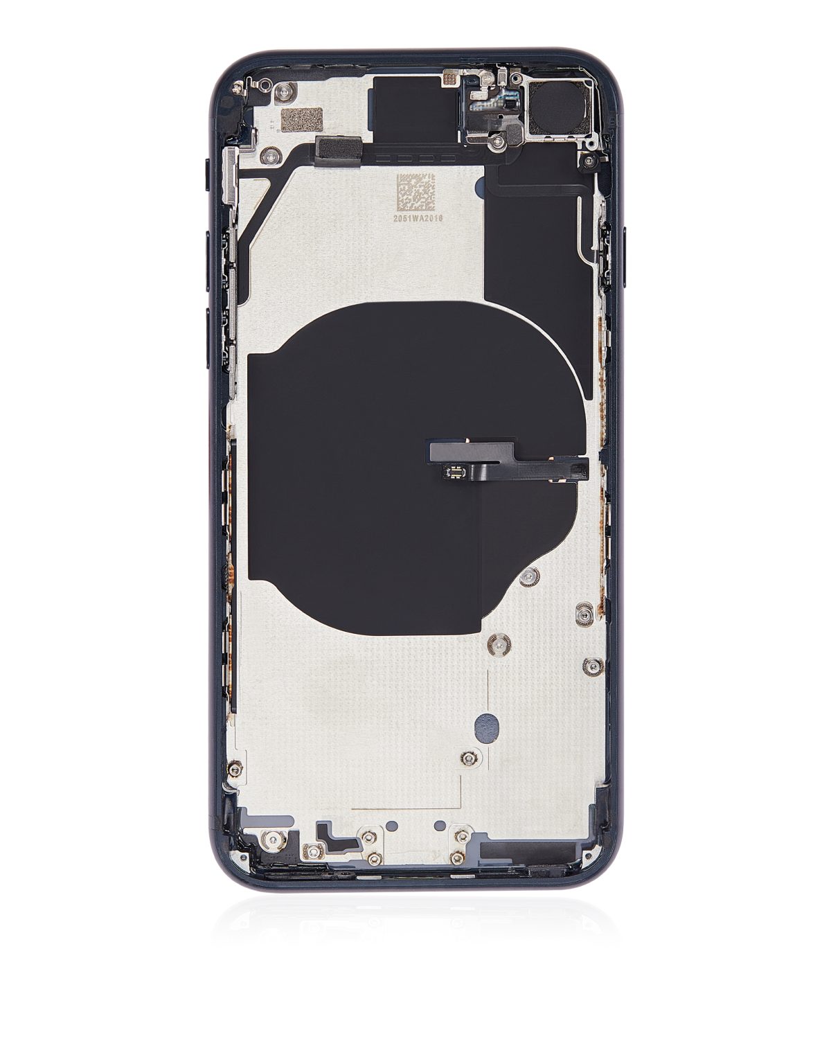 Iphone Se (2022) ile Uyumlu Küçük Bileşenler Önceden Takılmış Arka Muhafaza iphone SE 2022 ile Uyumlu Kullanılmış  Çekme: Sınıf A Gece ​​Yarısı - Görsel 3