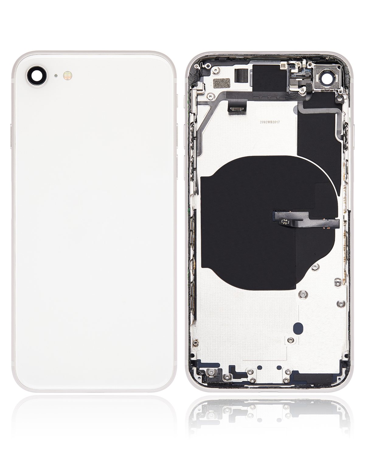 Iphone Se (2022) ile Uyumlu Küçük Bileşenler Önceden Takılmış Arka Muhafaza iphone SE 2022 ile Uyumlu Kullanılmış  Çekme: Sınıf A Starlight - Görsel 2
