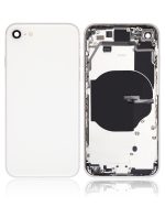 Iphone Se (2022) ile Uyumlu Küçük Bileşenler Önceden Takılmış Arka Muhafaza iphone SE 2022 ile Uyumlu Kullanılmış  Çekme:  Starlight - Görsel 2