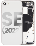 Iphone Se (2022) ile Uyumlu Küçük Bileşenler Önceden Takılmış Arka Muhafaza iphone SE 2022 ile Uyumlu Kullanılmış  Çekme: Sınıf B Starlight