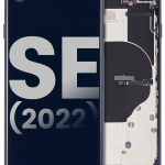 Iphone Se (2022) ile Uyumlu Küçük Bileşenler Önceden Takılmış Arka Muhafaza iphone SE 2022 ile Uyumlu Kullanılmış  Çekme: Sınıf C Gece ​​Yarısı