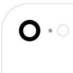 Iphone Se (2022) ile Uyumlu Yapışkanlı Arka Kamera Servis Paket Orjinal Ürün Lensi Sadece Cam iphone 7 / 8 / SE 2020 / SE 2022 Plus  ile Uyumlu