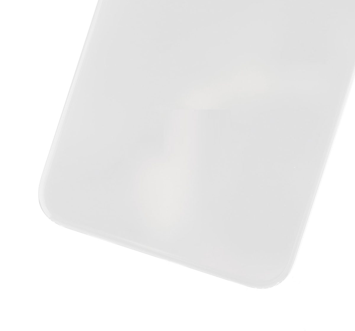 Iphone X ile Uyumlu Arka Kapak Camı ile Uyumlu Logo Yok Gümüş - Görsel 1