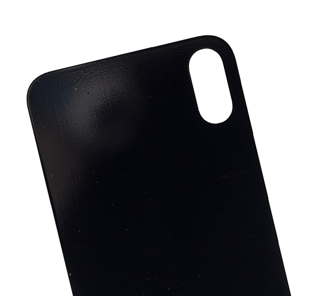 Iphone X ile Uyumlu Arka Kapak Camı ile Uyumlu Logo Yok Gümüş - Görsel 3