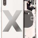 Iphone X ile Uyumlu Kasa Bileşenler Önceden Takılmış ile Uyumlu Kasa  Gümüş