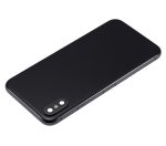 Iphone X ile Uyumlu Küçük Bileşenler Önceden Takılmış Arka Muhafaza Logo Yok Plus Uzay Grisi ile Uyumlu - Görsel 4