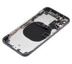 Iphone X ile Uyumlu Küçük Bileşenler Önceden Takılmış Arka Muhafaza Logo Yok Plus Uzay Grisi ile Uyumlu - Görsel 5