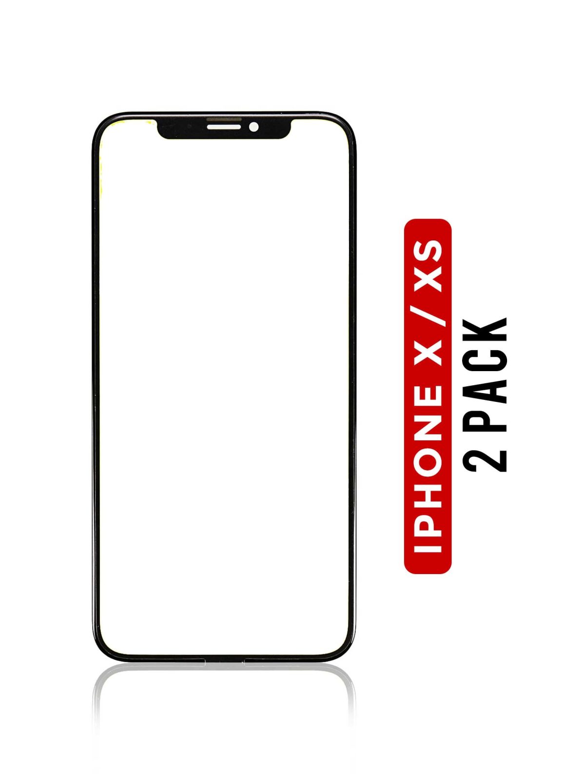 Iphone X ile Uyumlu Ön Kapak Camı Sadece / XS ile Uyumludur 2 Paket - Görsel 3