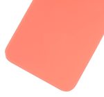 Iphone Xr ile Uyumlu Arka Kapak Camı ile Uyumlu Logo Yok Mercan - Görsel 2