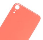 Iphone Xr ile Uyumlu Arka Kapak Camı ile Uyumlu Logo Yok Mercan - Görsel 3