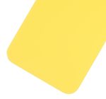 Iphone Xr ile Uyumlu Arka Kapak Camı ile Uyumlu Logo Yok Sarı - Görsel 3