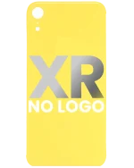 Iphone Xr ile Uyumlu Arka Kapak Camı ile Uyumlu Logo Yok Sarı - Görsel 4