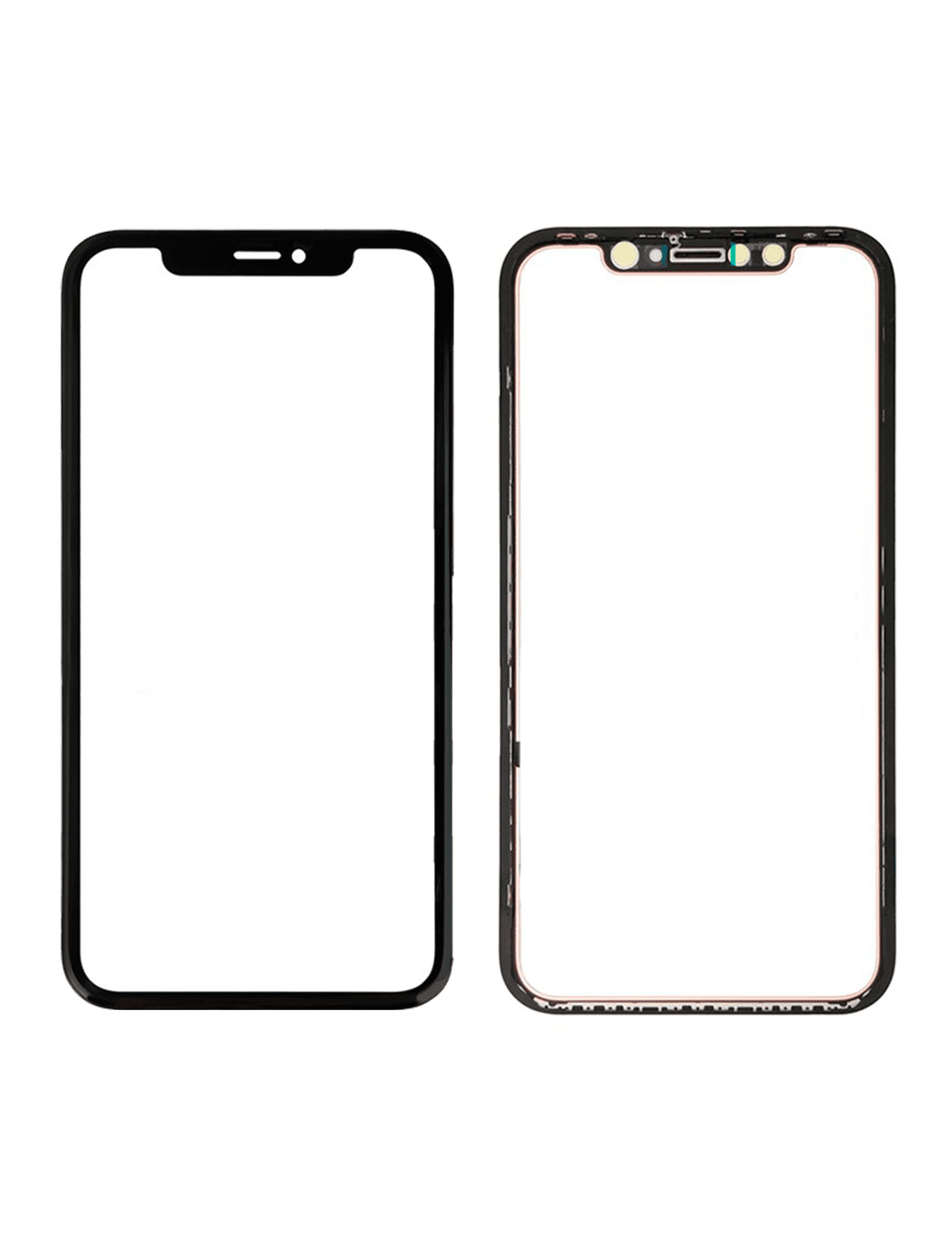 Iphone Xr ile Uyumlu Çerçeveli Cam Önceden Takılmış ile Uyumlu Premium Kalite / 2'si 1 Arada 1 Paket - Görsel 3