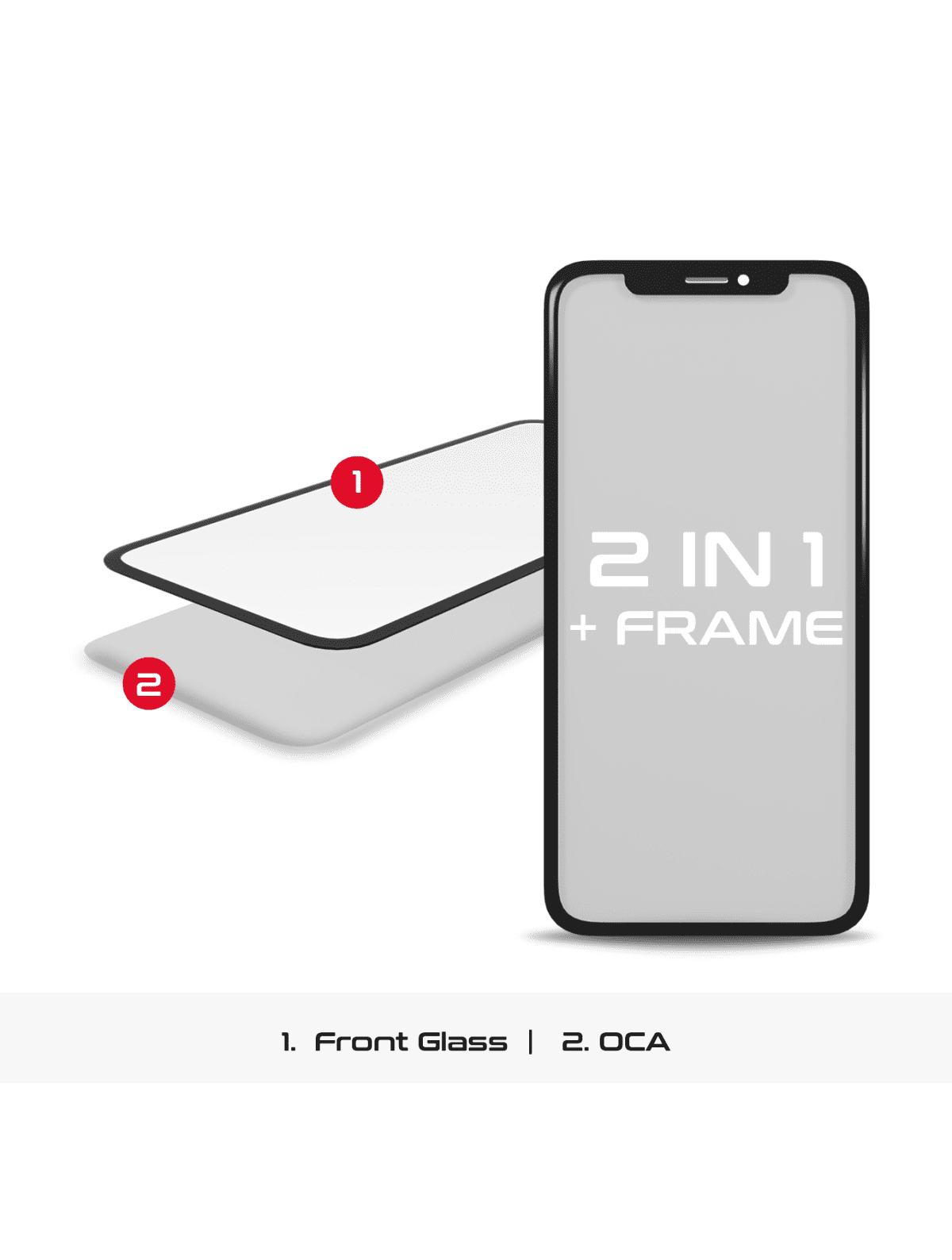 Iphone Xr ile Uyumlu Çerçeveli Cam Önceden Takılmış ile Uyumlu Premium Kalite / 2'si 1 Arada 1 Paket - Görsel 4