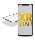 Iphone Xr ile Uyumlu Çerçeveli Cam Önceden Takılmış ile Uyumlu Premium Kalite / 2'si 1 Arada 1 Paket - Görsel 5