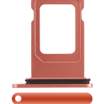 Iphone Xr ile Uyumlu Çift Sim Kart Tepsisi Coral ile Uyumlu