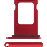 Iphone Xr ile Uyumlu Çift Sim Kart Tepsisi Kırmızı ile Uyumlu