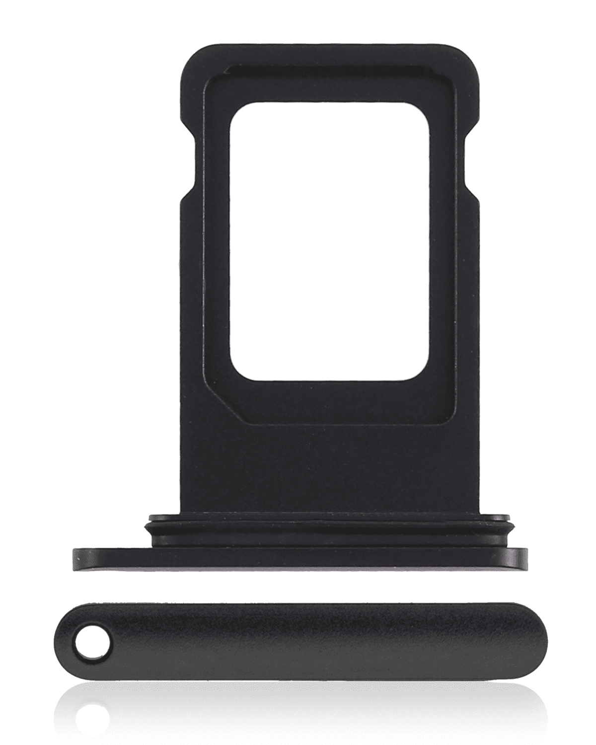 Iphone Xr ile Uyumlu Çift Sim Kart Tepsisi Siyah ile Uyumlu